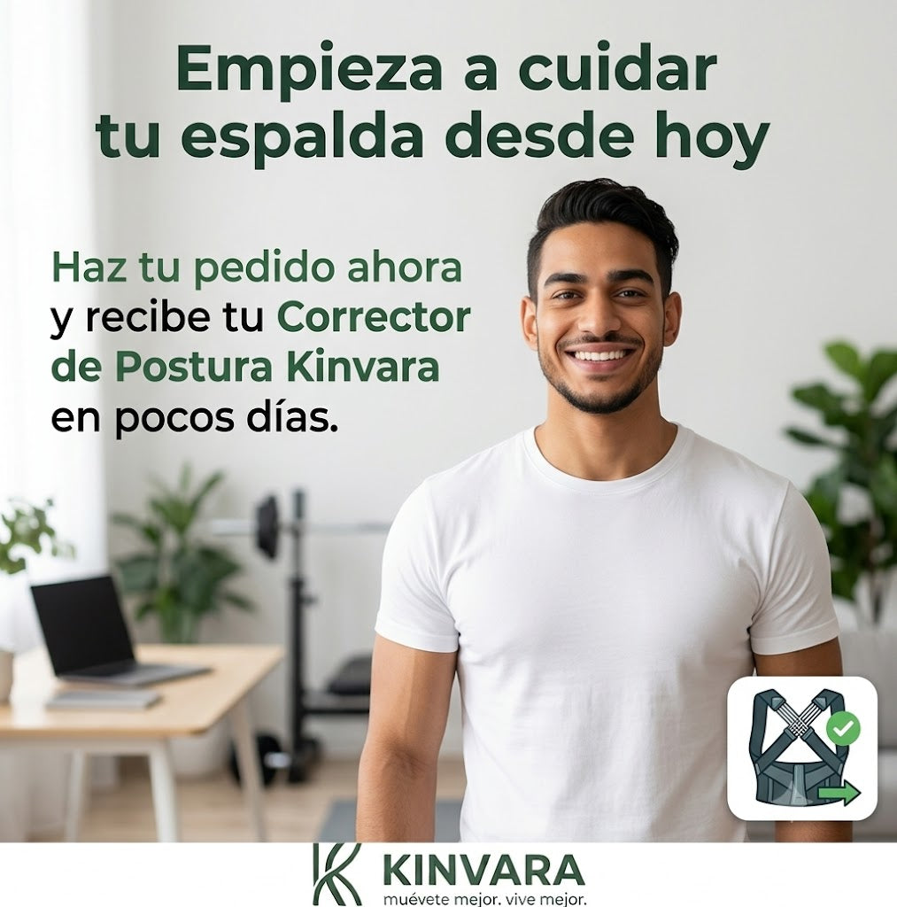 Corrector de Postura Kinvara | Espalda Recta, Más Confianza y Comodidad