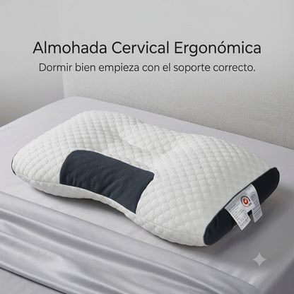 Almohada Cervical Ergonómica Kinvara™ | Descansa Sin Dolor y Despierta Renovado
