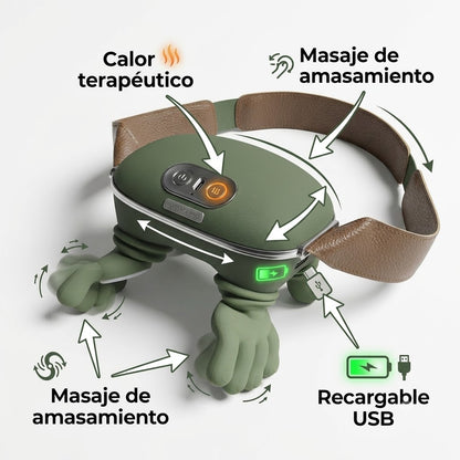 Masajeador Inteligente Kinvara™ DeepRelax | Alivio Muscular con Calor y Masaje de Amasamiento