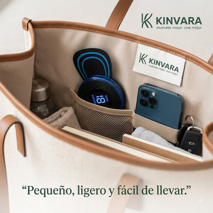 Mini Parche Masajeador Kinvara™ | Relajación Portátil Donde La Necesites