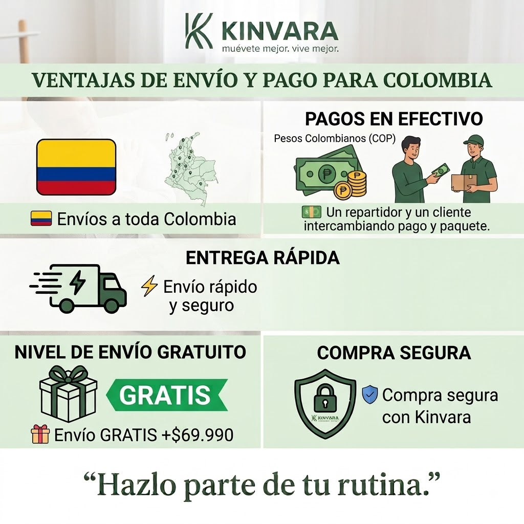 Mini Parche Masajeador Kinvara™ | Relajación Portátil Donde La Necesites