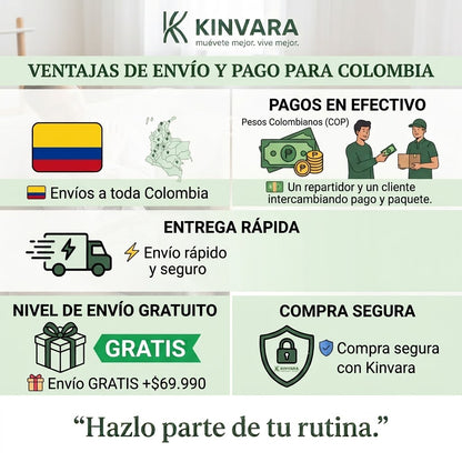 Mini Parche Masajeador Kinvara™ | Relajación Portátil Donde La Necesites