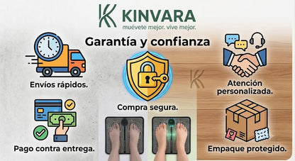 Tapete Masajeador de Pies Kinvara™ | Alivia la Fatiga y Recupera el Bienestar en Cada Paso