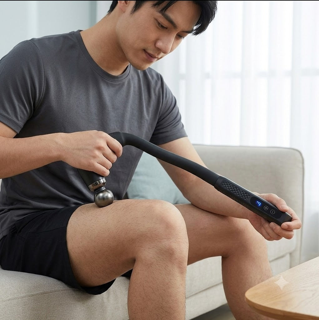 Recupera tu bienestar en minutos con la Pistola de Masaje Kinvara