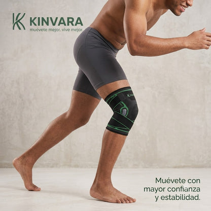 Rodillera Ortopédica Ajustable Kinvara™ | Soporte y Estabilidad para Cada Movimiento