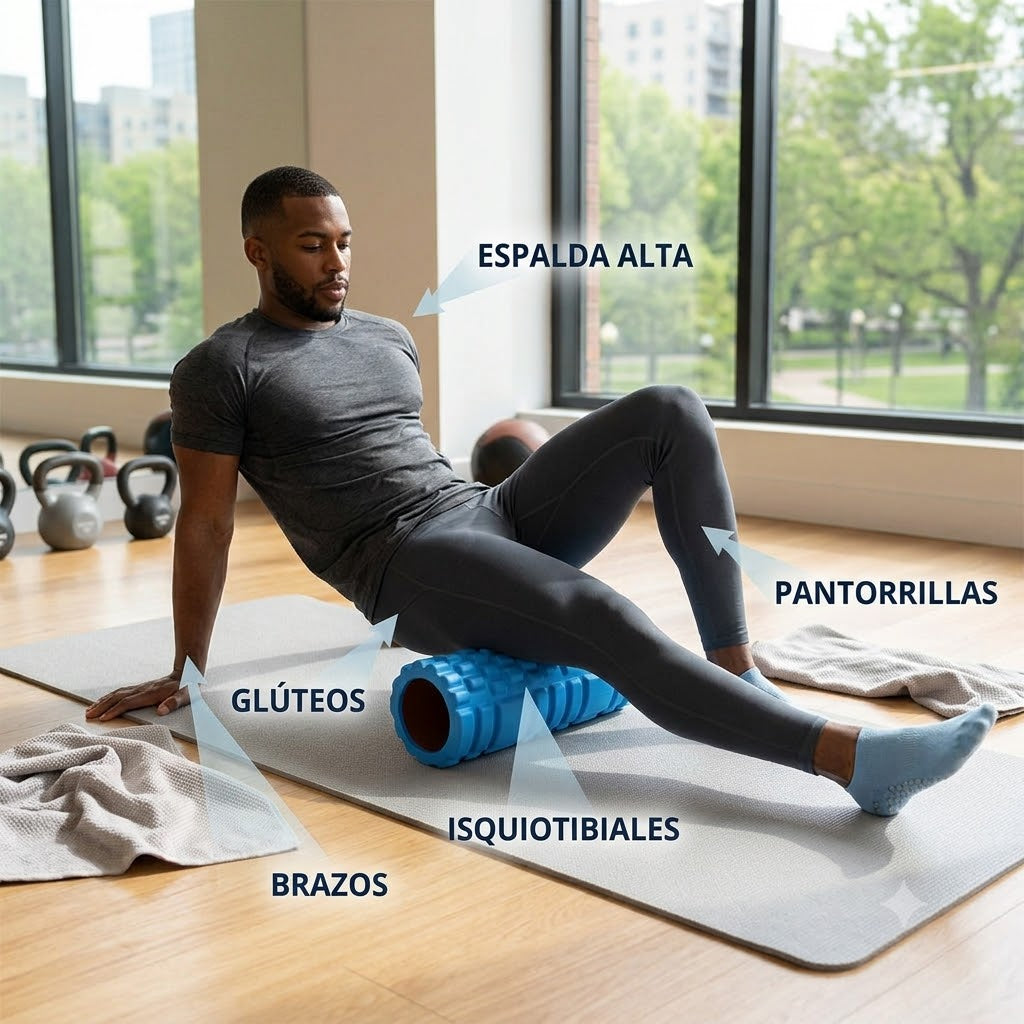 Foam Roller Kinvara™ | Libera la tensión, acelera tu recuperación y vuelve a sentirte bien